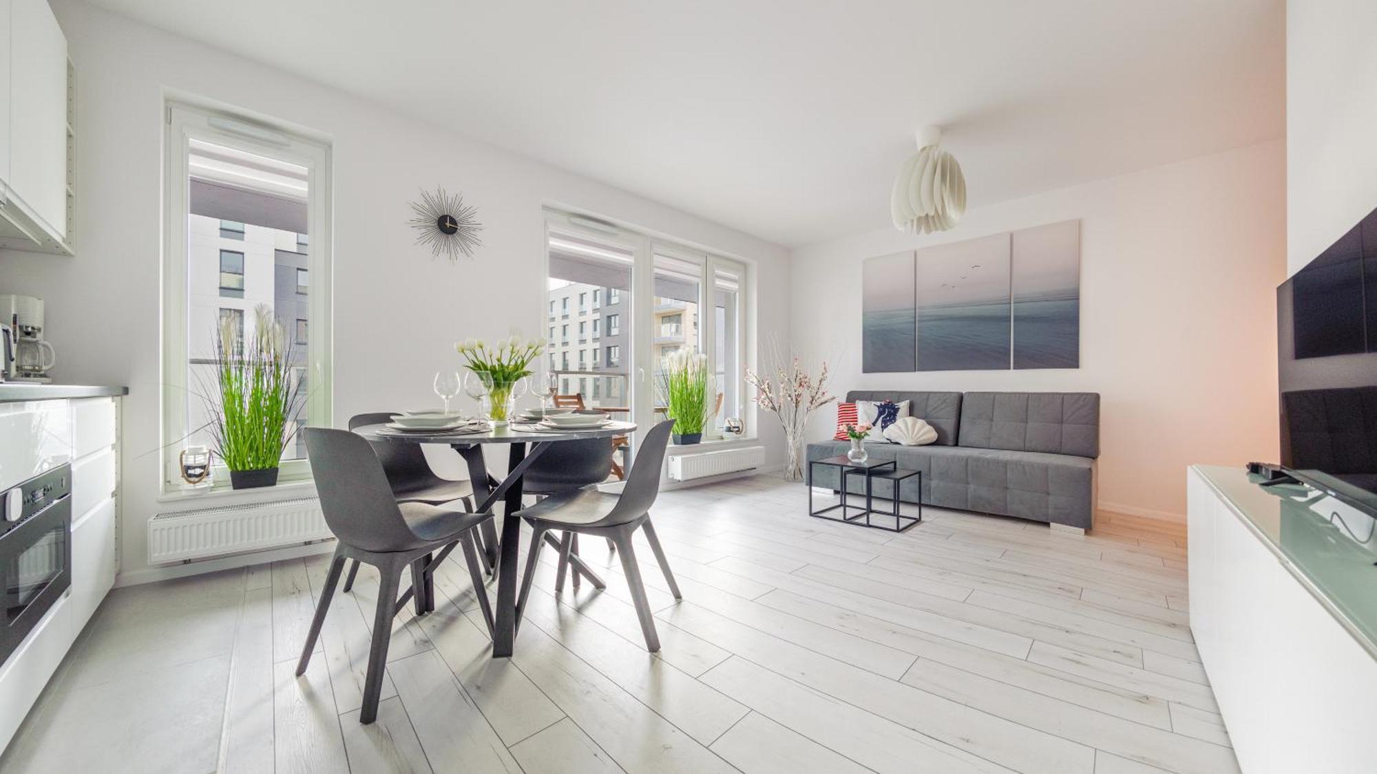 Apartamenty Sun & Snow Przystan Letnica Gdańsk Exterior foto